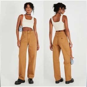 NEW A Brand Revolve Womens Brown Venice High Rise Straight Jean Size 26